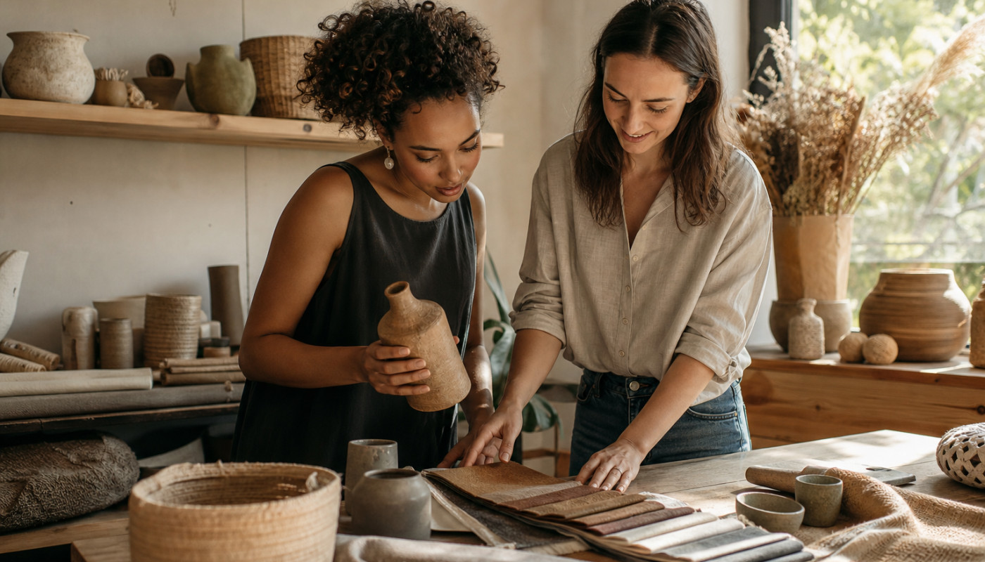 Mode éthique : comment la décoration d’intérieur s’inspire des créateurs artisanaux