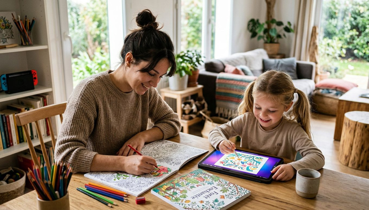 Papier ou écran : comment le coloriage se réinvente à l'ère des jeux vidéo